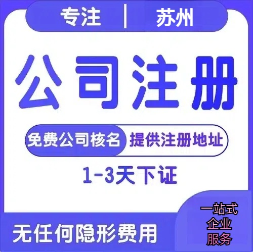 大渡口苏州创业详情了解+营业执照注册全流程解析—附代理记账报税价格